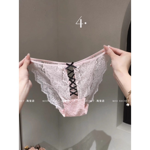 【法式千金】蕾絲內褲女2025新款性感純欲純棉蝴蝶結小仙女套禮盒 【法式千金】蕾絲內褲女2025新款性感純欲純棉蝴蝶結小仙女套禮盒