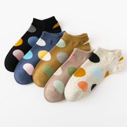 襪子女士短筒純棉船襪春夏季短襪女全棉淺口吸汗防臭防滑不掉跟