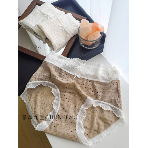 雲霧泡泡紗10抑菌加長襠|六免一透氣蕾絲網紗2025薄款中腰女內褲 雲霧泡泡紗10抑菌加長襠|六免一透氣蕾絲網紗2025薄款中腰女內褲