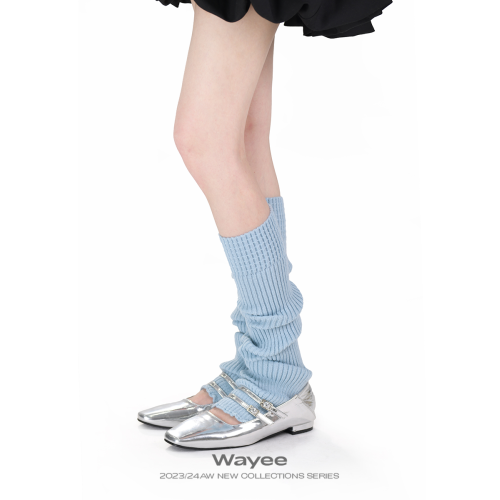 粉色腿套女芭蕾風藍色堆堆襪子踩腳y2k辣妹及膝保暖針織小腿襪套 粉色腿套女芭蕾風藍色堆堆襪子踩腳y2k辣妹及膝保暖針織小腿襪套