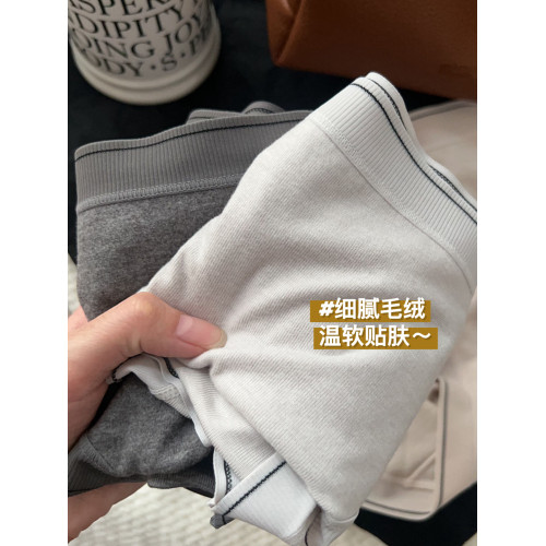 磨毛親膚內褲女士7A抑菌純棉襠中腰無痕羊絨感春秋季款女生三角褲 磨毛親膚內褲女士7A抑菌純棉襠中腰無痕羊絨感春秋季款女生三角褲