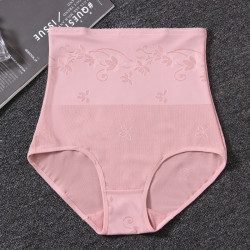 收腹收腰提臀高腰內褲女士産後塑型褲緊身收腹褲夏季薄款三角大碼