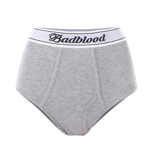 BADBLOOD外穿可露邊字母邊羅紋內褲三角短褲平角褲打底 BADBLOOD外穿可露邊字母邊羅紋內褲三角短褲平角褲打底