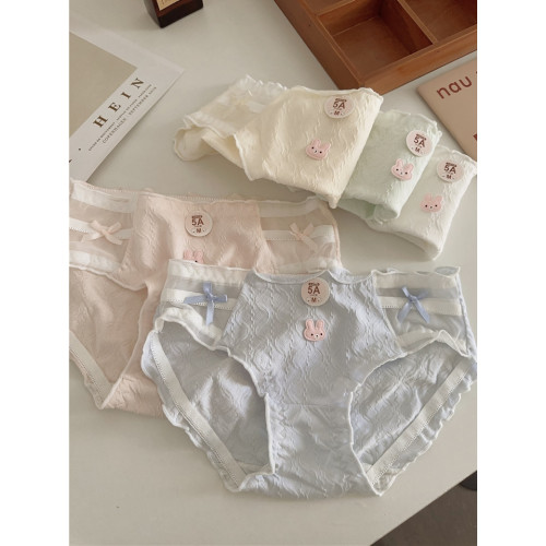 3條5A抗菌內褲女純棉中腰日系可愛甜美透氣純棉襠少女學生三角褲 3條5A抗菌內褲女純棉中腰日系可愛甜美透氣純棉襠少女學生三角褲