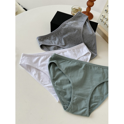 【澤衣壹品】 不卡襠好穿不膩基礎款純棉高開叉三角褲內褲女 【澤衣壹品】 不卡襠好穿不膩基礎款純棉高開叉三角褲內褲女