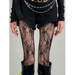 復古藤蔓哥特異域小衆y2k千禧龐克高街澁穀甜辣不規則萬聖節暗黑