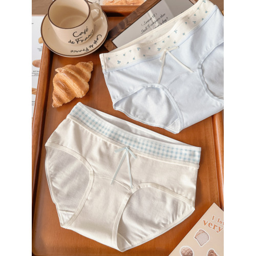 10A抗菌奶油純棉大碼內褲女士胖MM2025新款全棉加長襠包臀三角褲 10A抗菌奶油純棉大碼內褲女士胖MM2025新款全棉加長襠包臀三角褲