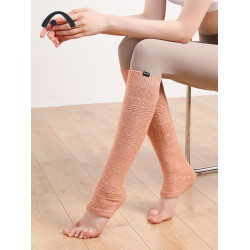 愛暇步中筒襪護腿保暖堆堆襪瑜珈褲搭配秋冬款高級普拉提踩腳腿套