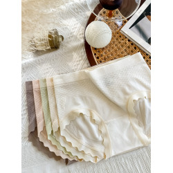 內褲女純棉抗菌襠莫代爾中高腰收腹提臀胖mm大碼無痕女士三角短褲