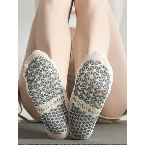 Yoga Socks Women Silicone Non-slip Pilates Grip Low-ankle So