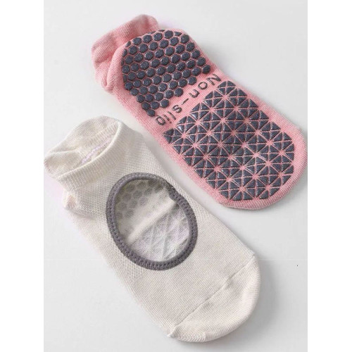 Yoga Socks Women Silicone Non-slip Pilates Grip Low-ankle So