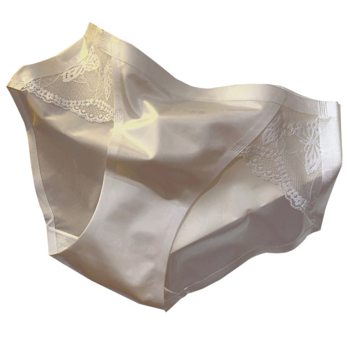 法式高級緞面蕾絲內褲女性感鏤空刺綉舒適透氣中腰包臀無痕三角褲 法式高級緞面蕾絲內褲女性感鏤空刺綉舒適透氣中腰包臀無痕三角褲