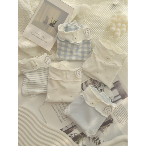 A類棉甜美清新內褲女純棉少女中腰學生10A抗菌全棉檔透氣三角褲 A類棉甜美清新內褲女純棉少女中腰學生10A抗菌全棉檔透氣三角褲