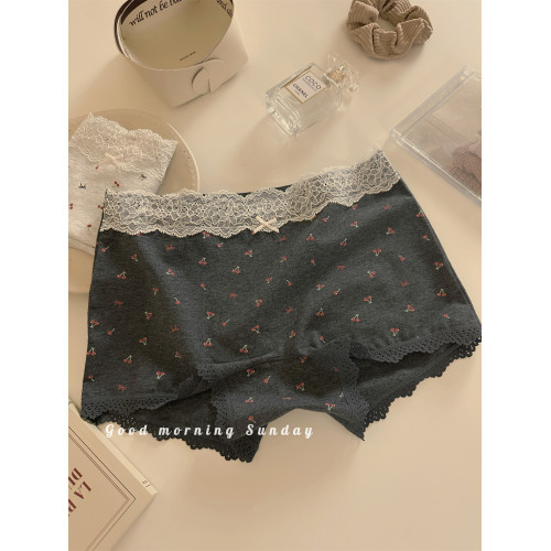 四角平角褲女士內褲女2025新款純棉抗菌中腰包臀防走光打底安全褲 四角平角褲女士內褲女2025新款純棉抗菌中腰包臀防走光打底安全褲