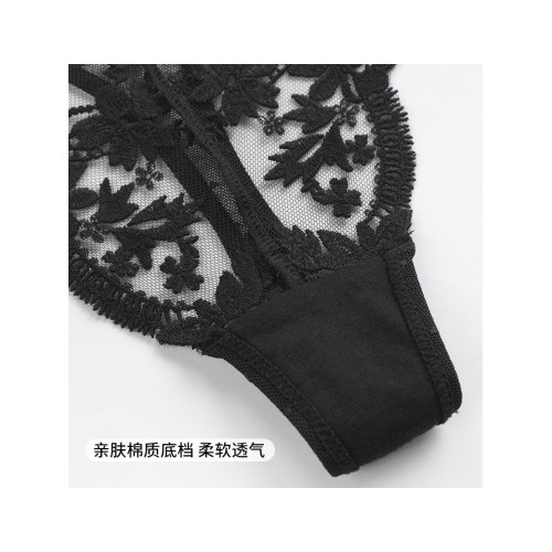 維多利亞多培爾性感內褲女新款誘惑純欲蕾絲丁字褲透氣低腰大碼 維多利亞多培爾性感內褲女新款誘惑純欲蕾絲丁字褲透氣低腰大碼