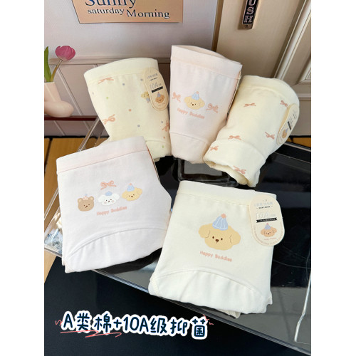 內褲女生純棉襠10a抗菌加長襠透氣卡通日系可愛學生三角2025新款