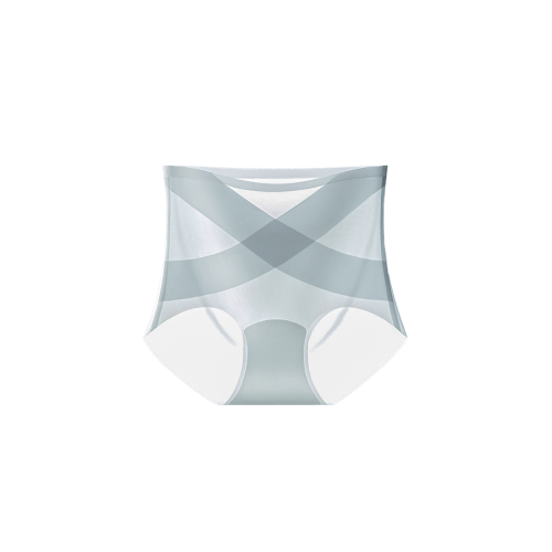 高腰大碼女士冰絲薄款胖MM收腹提臀內褲女無痕收小肚子女生三角褲 高腰大碼女士冰絲薄款胖MM收腹提臀內褲女無痕收小肚子女生三角褲