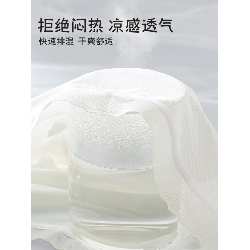 冰絲內褲女士2024新款無痕純棉抗菌薄款夏季中腰性感女生三角短褲 冰絲內褲女士2024新款無痕純棉抗菌薄款夏季中腰性感女生三角短褲
