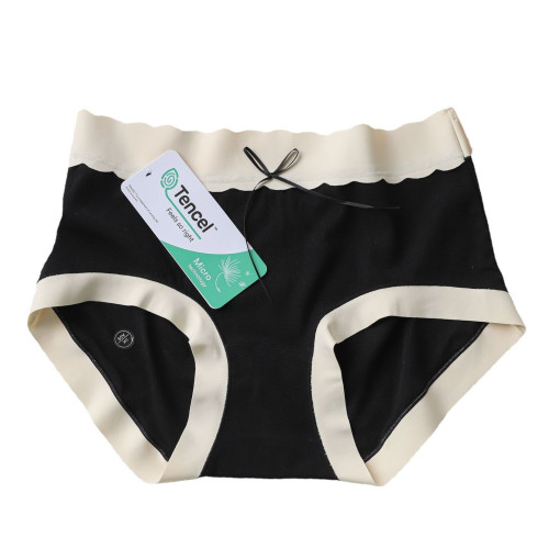 內褲女士冰絲三角褲2025新款女式短褲無痕女生大碼莫代爾女式短褲