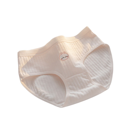 女士內褲純棉7A抗菌a類可愛初高中女學生全棉抗菌襠中腰三角短褲 女士內褲純棉7A抗菌a類可愛初高中女學生全棉抗菌襠中腰三角短褲