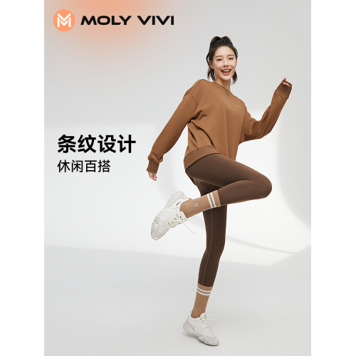 魔力薇薇運動襪女吸汗防臭秋冬外穿運動棉襪潮流搭配條紋中筒襪 魔力薇薇運動襪女吸汗防臭秋冬外穿運動棉襪潮流搭配條紋中筒襪