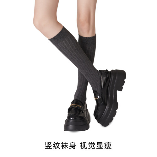 jk壓力顯瘦春秋款灰色小腿襪女薄款搭配小皮鞋襪子秋冬季瘦腿長襪 jk壓力顯瘦春秋款灰色小腿襪女薄款搭配小皮鞋襪子秋冬季瘦腿長襪