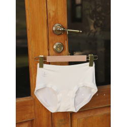100%桑蠶絲底襠/加長襠/超柔軟內褲!80支莫代爾女不夾臀
