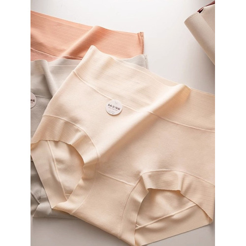 5A級新疆長絨棉高腰內褲女士純棉大碼收腹提臀無痕抗菌大碼三角褲 5A級新疆長絨棉高腰內褲女士純棉大碼收腹提臀無痕抗菌大碼三角褲