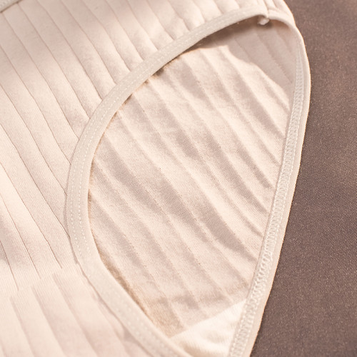 4條中腰內褲女純棉日系少女學生女生女士黑色白色棉100%透氣抗菌