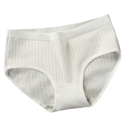 4條中腰內褲女純棉日系少女學生女生女士黑色白色棉100%透氣抗菌