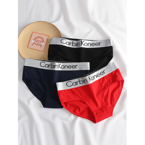 女士內褲純棉三角褲中腰運動抗菌褲頭透氣大碼學生短褲舒適簡約 女士內褲純棉三角褲中腰運動抗菌褲頭透氣大碼學生短褲舒適簡約