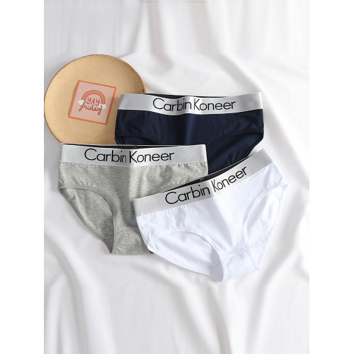 女士內褲純棉三角褲中腰運動抗菌褲頭透氣大碼學生短褲舒適簡約 女士內褲純棉三角褲中腰運動抗菌褲頭透氣大碼學生短褲舒適簡約