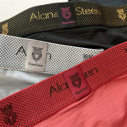 冰絲內褲男潮流性感四角褲薄款網孔透氣青年男平角褲夏天超薄短褲