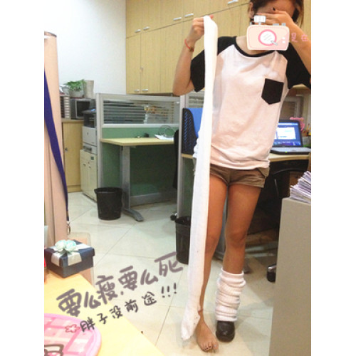 純色大象襪白色日本學生襪製服襪子女泡泡襪堆堆襪日系原單 純色大象襪白色日本學生襪製服襪子女泡泡襪堆堆襪日系原單