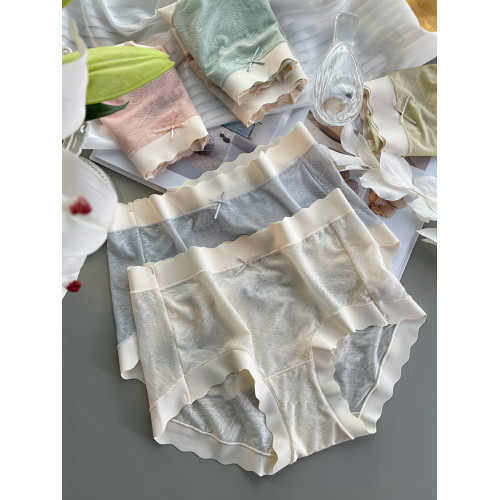 冰絲內褲女蠶絲抗菌襠中腰無痕夏季薄款性感新款女生女士面膜短褲 冰絲內褲女蠶絲抗菌襠中腰無痕夏季薄款性感新款女生女士面膜短褲