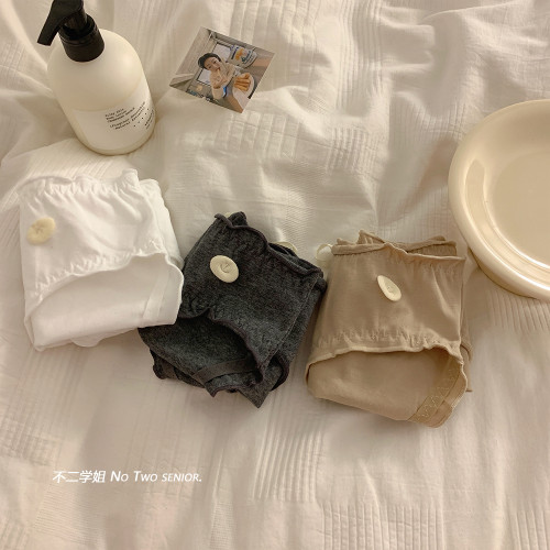 內褲女生純棉抗菌2025新款秋冬無痕中腰日系少女甜美舒適透氣三角 內褲女生純棉抗菌2025新款秋冬無痕中腰日系少女甜美舒適透氣三角