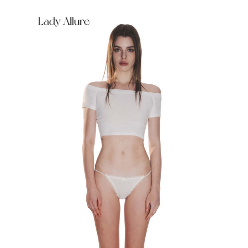 「LA」Lilith·莉莉絲 | 滑控系列*微性感貼膚蕾絲牛奶絲女士內褲 「LA」Lilith·莉莉絲 | 滑控系列*微性感貼膚蕾絲牛奶絲女士內褲
