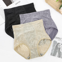 透氣提臀收腹內褲女修身性感塑形緊身褲束腹神器中低腰暖宮褲薄款