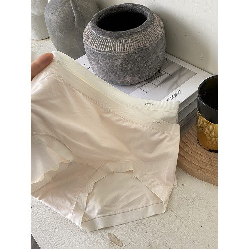 無痕內褲女莫代爾透氣女士三角褲中腰包臀學生短褲輕感鹽島純欲風 無痕內褲女莫代爾透氣女士三角褲中腰包臀學生短褲輕感鹽島純欲風