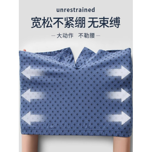 中老年人男士內褲爺爺老人短褲寬松褲頭大碼爸爸純棉全棉高腰平角 中老年人男士內褲爺爺老人短褲寬松褲頭大碼爸爸純棉全棉高腰平角