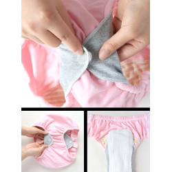 純棉月經帶內褲墊棉紗布女性姨媽神器A類成人漏尿專用護墊可水洗