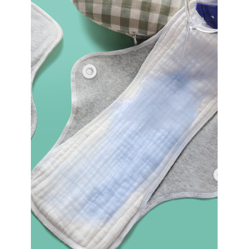 純棉月經帶內褲墊棉紗布女性姨媽神器A類成人漏尿專用護墊可水洗