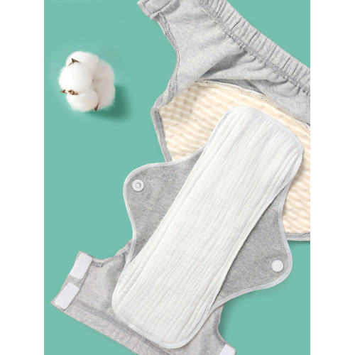 純棉月經帶內褲墊棉紗布女性姨媽神器A類成人漏尿專用護墊可水洗