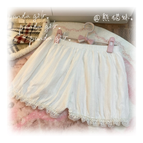 超可愛南瓜褲lolitajk防走光夏薄款打底優質女安全褲純棉爆款 超可愛南瓜褲lolitajk防走光夏薄款打底優質女安全褲純棉爆款