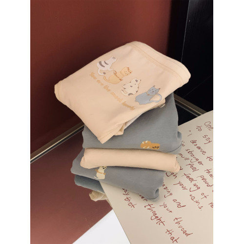 【澤衣壹品】 2024新款純棉可愛印花中腰抗菌月經生理期姨媽內褲 【澤衣壹品】 2024新款純棉可愛印花中腰抗菌月經生理期姨媽內褲