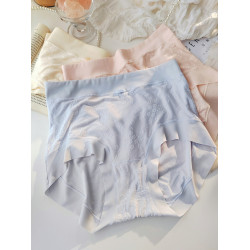 高腰內褲女2025新款純棉抗菌無痕透氣胖mm大碼女士全棉襠三角短褲