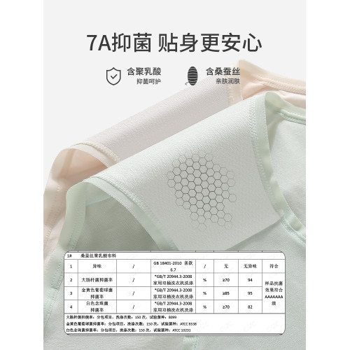 caramella女士內褲2025新款爆款莫代爾桑蠶絲抗菌純色短褲三角褲