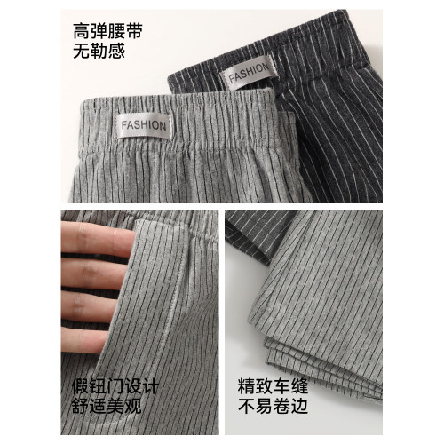 男士內褲男生純棉四角褲衩阿羅褲男款寬松透氣夏薄平角短褲頭2025