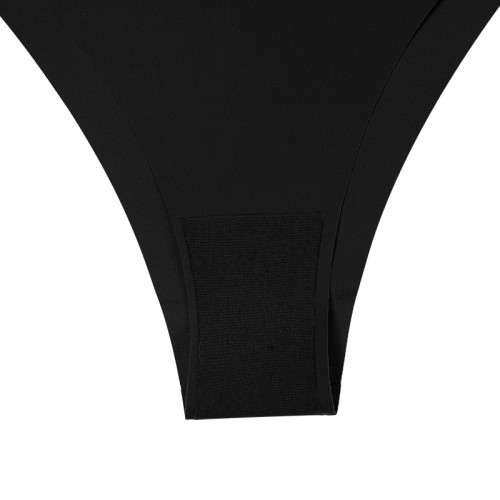 ins歐美無痕細帶純棉襠半包臀三角褲舒適透氣瑜珈健身運動內褲女 ins歐美無痕細帶純棉襠半包臀三角褲舒適透氣瑜珈健身運動內褲女