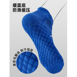 佐印男士襪子秋冬季棉襪短襪運動跑步籃球襪男生吸汗防臭耐磨船襪